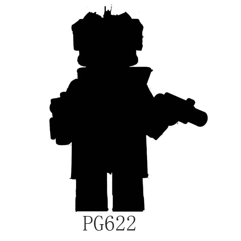 Collectible Building Block Figures Set