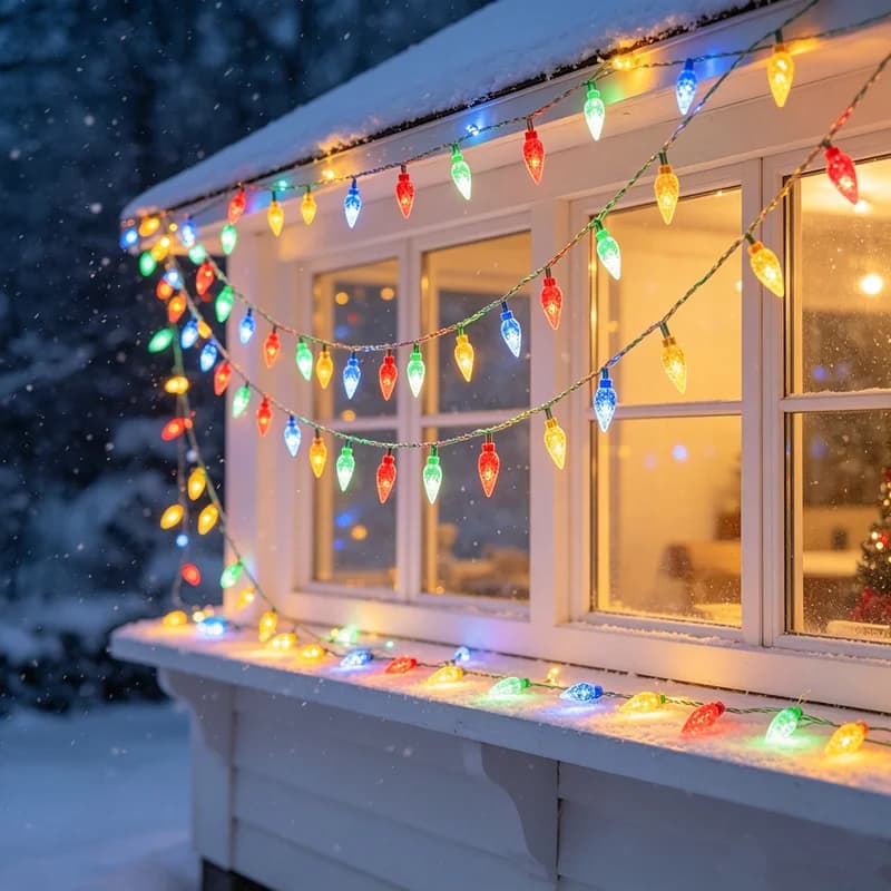 RGB Fairy String Lights Battery USB Powered