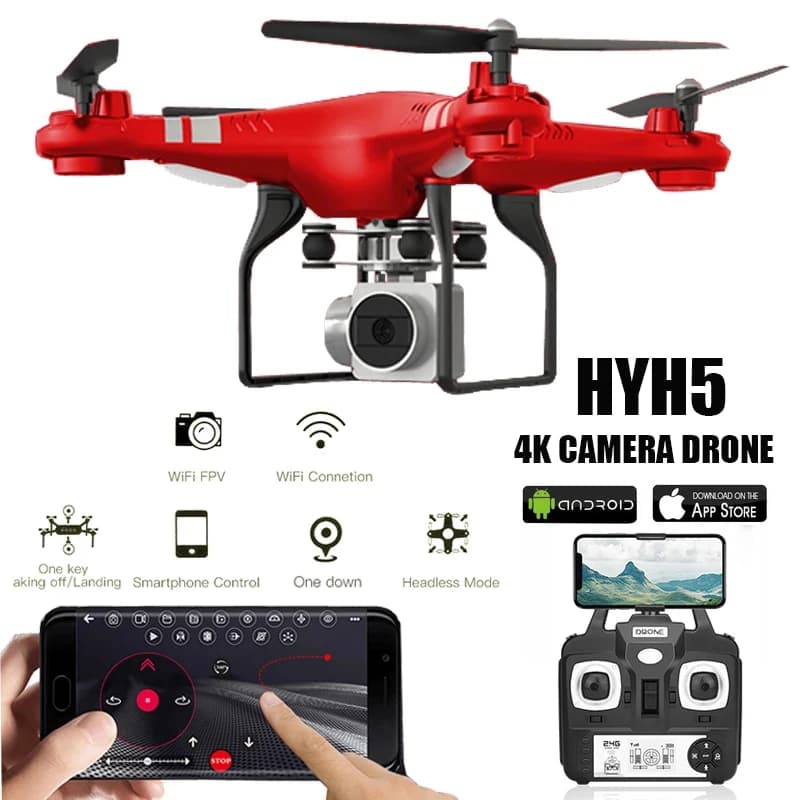 RC Drone with 4K Camera and WiFi FPV