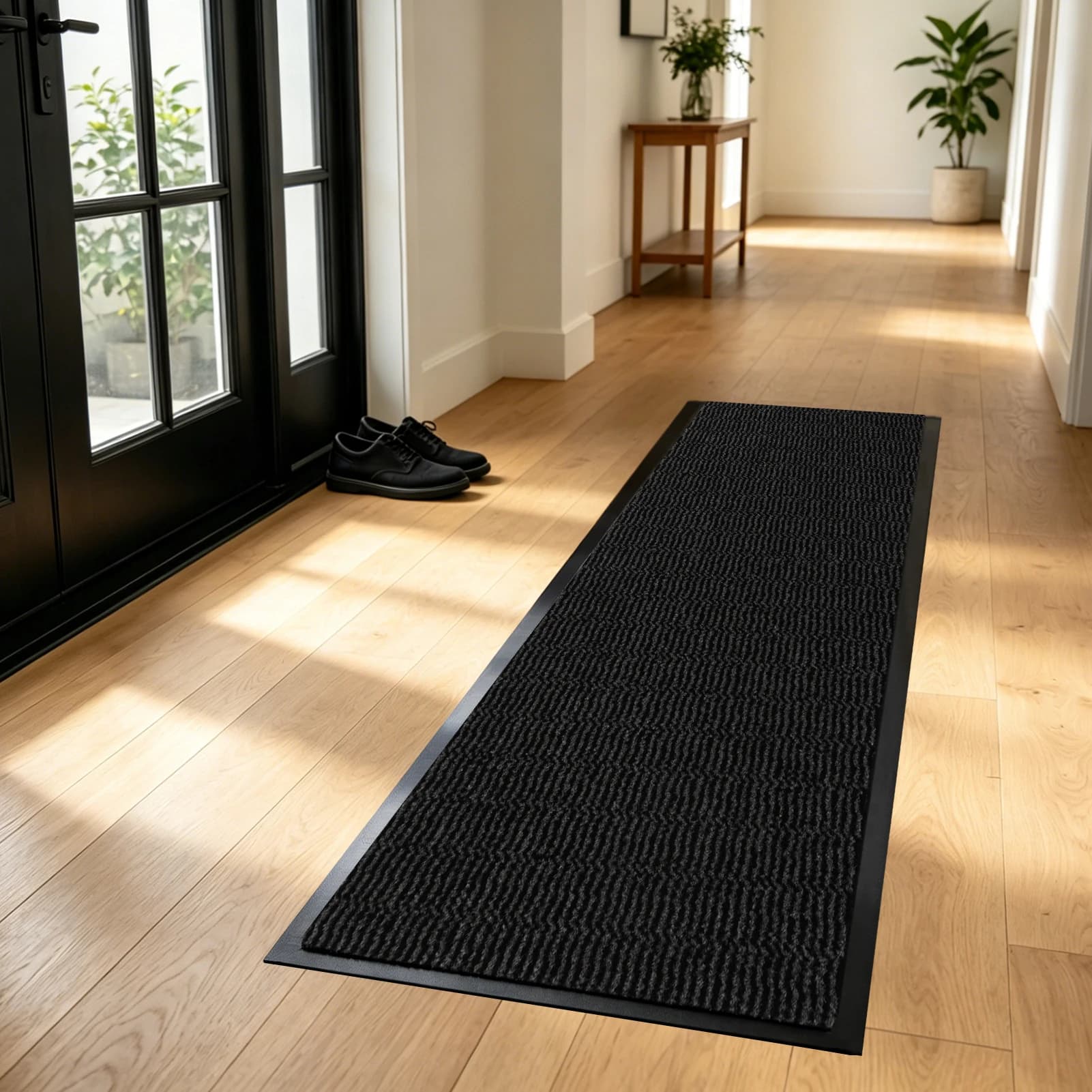Hallway Runner Rug with Non-Slip Rubber Backing