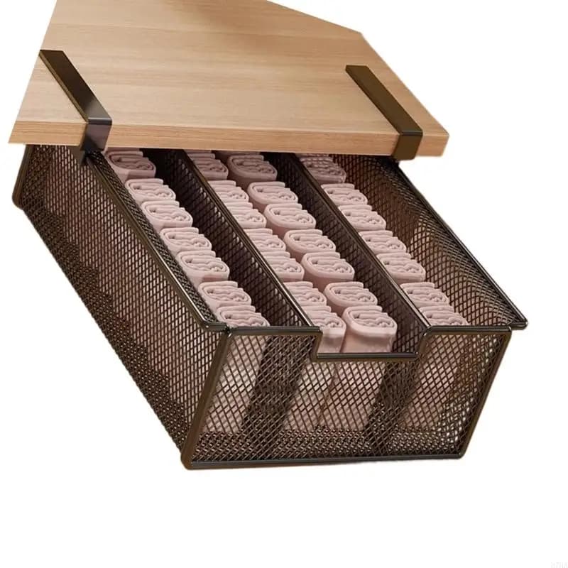 Under-Shelf Closet Storage Basket