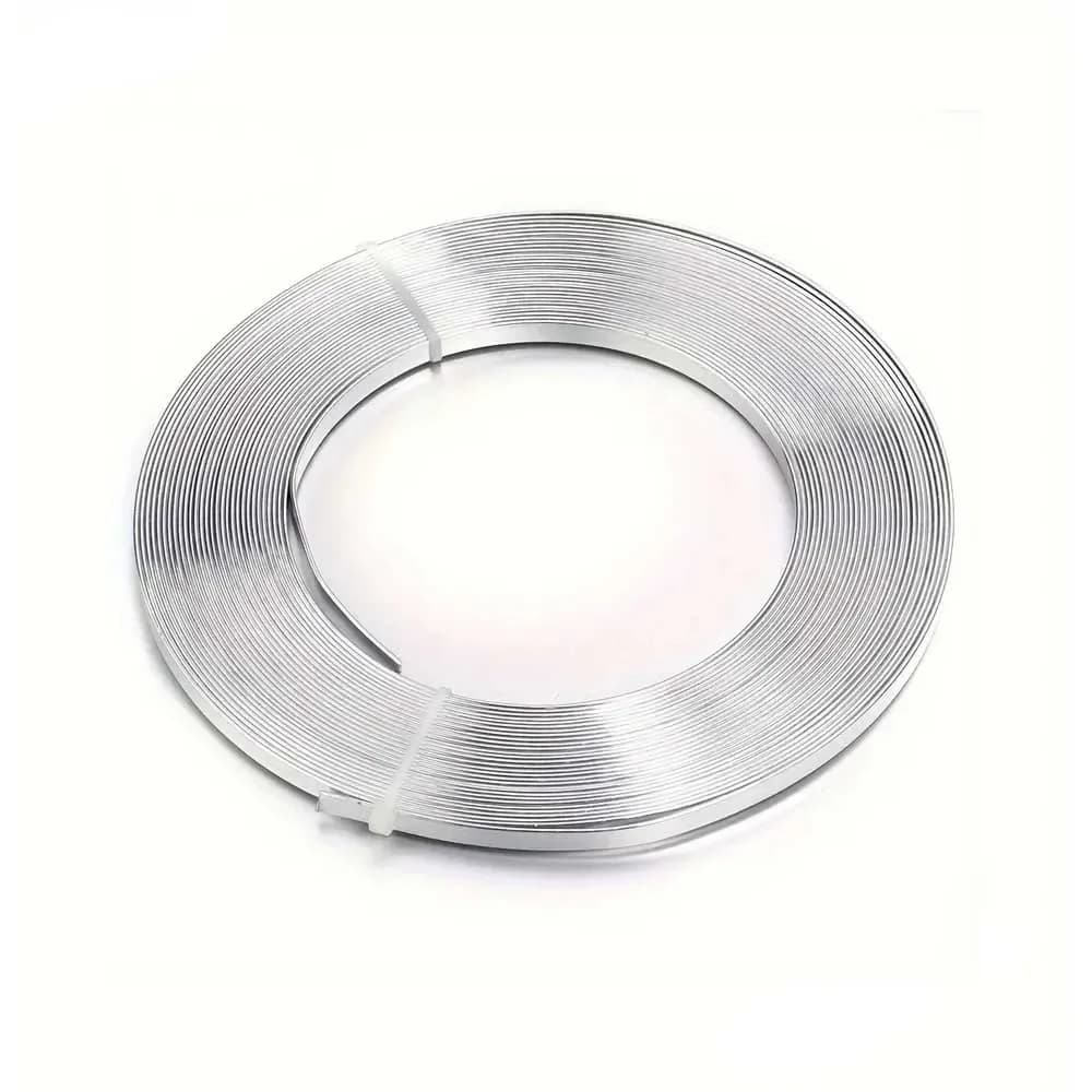 Flat Aluminum Craft Wire for Jewelry Making
