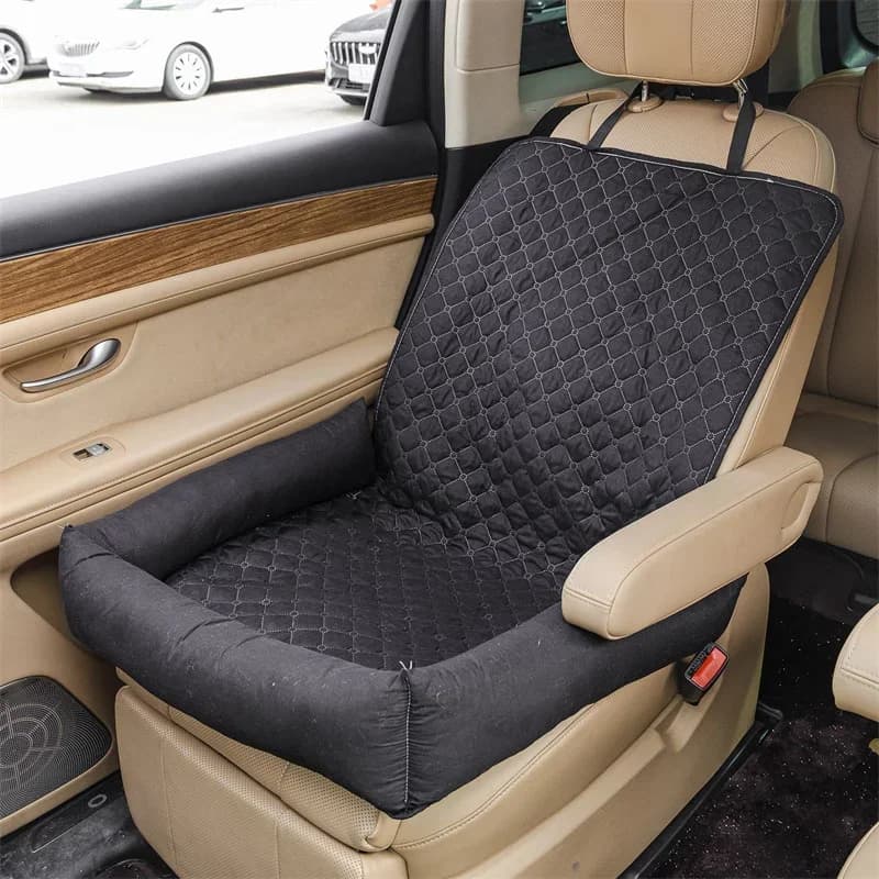 Quilted Pet Car Seat Cushion