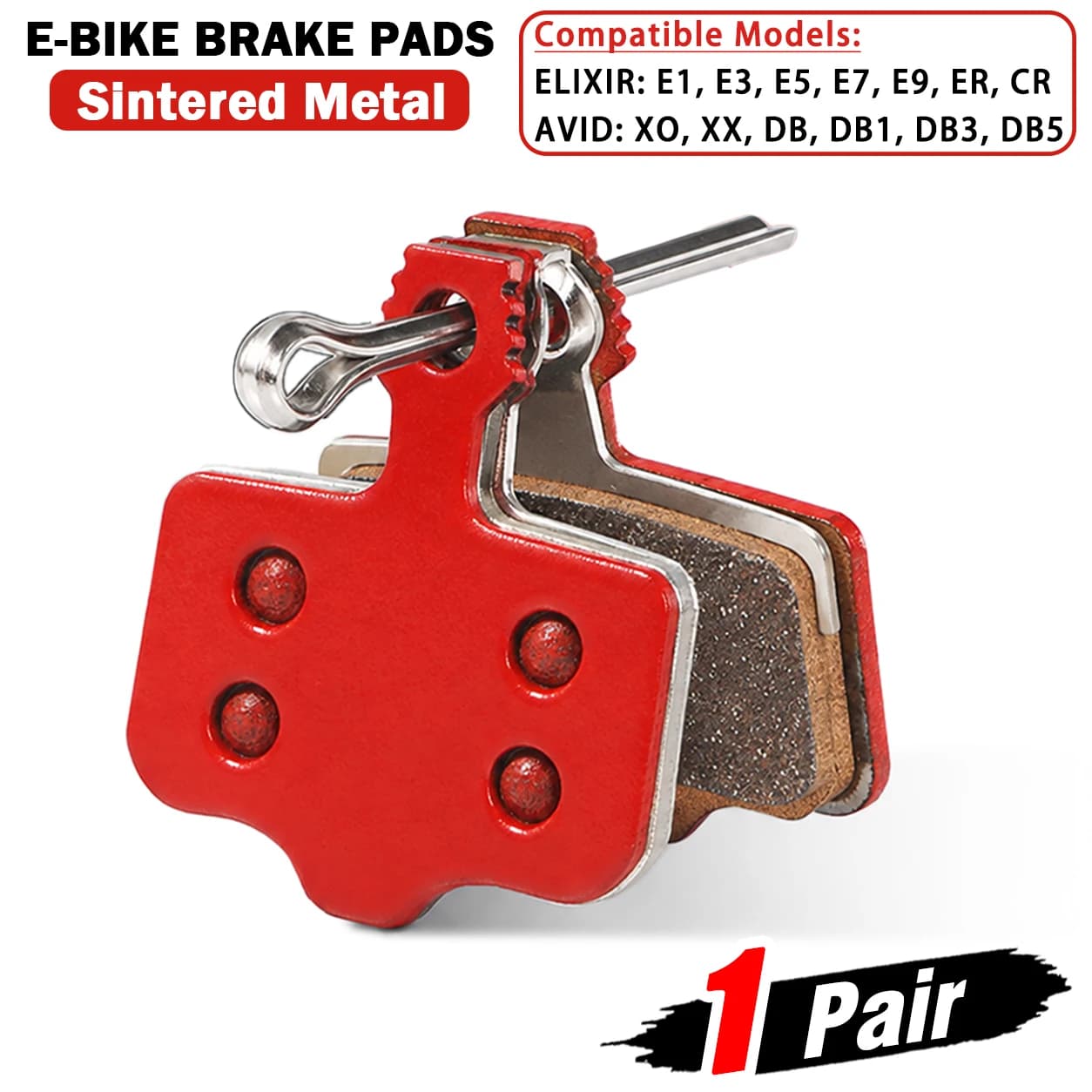 Sintered Metal Brake Pads for SRAM AVID Elixir