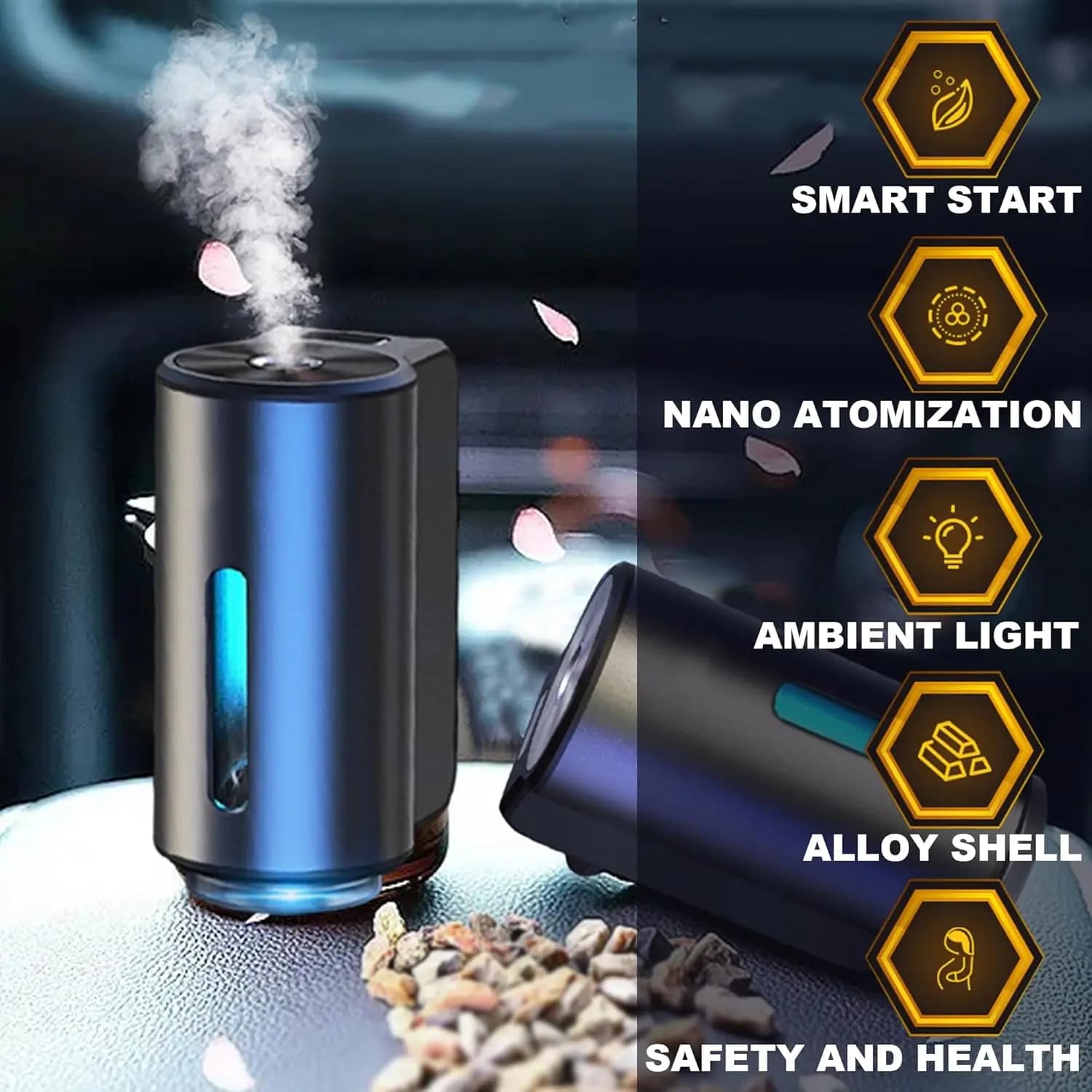 Rechargeable Car Aroma Diffuser