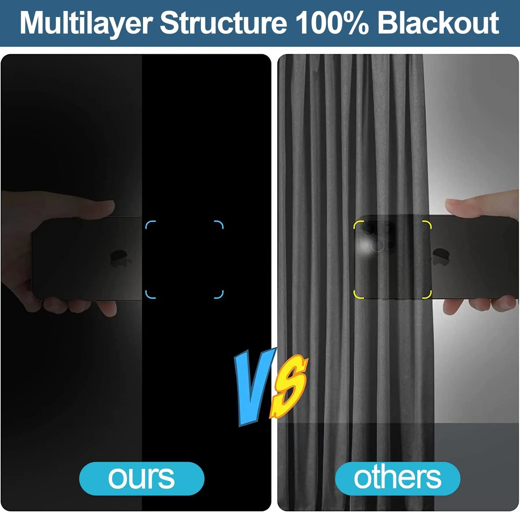 Blackout Window Privacy Film Light Blocking Black