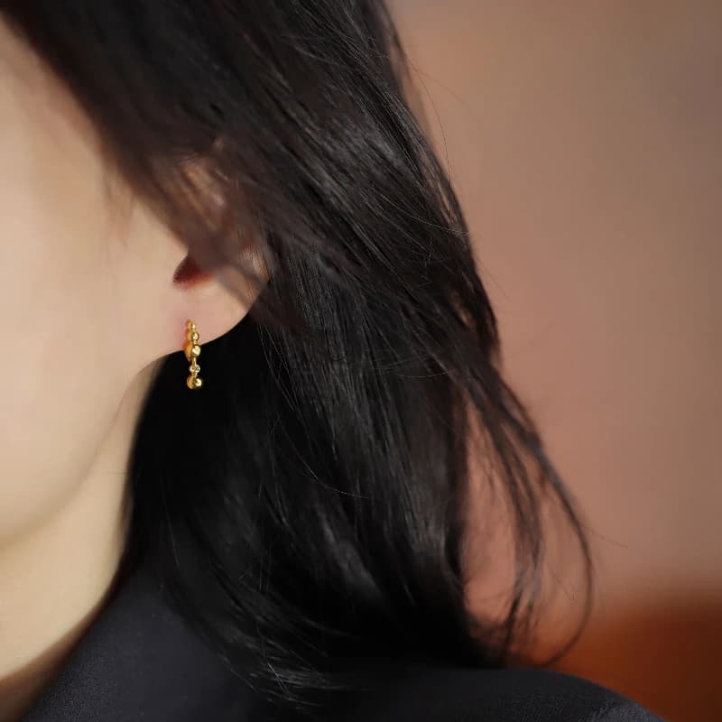 Sterling Silver Delicate Earrings