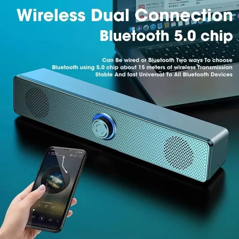 Portable Bluetooth Cylinder Speaker