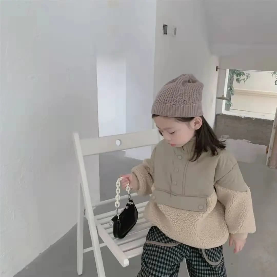 Girls Winter Cotton Parka Coat