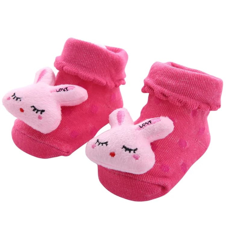 Baby Socks Newborn Anti-Slip Cartoon Animals