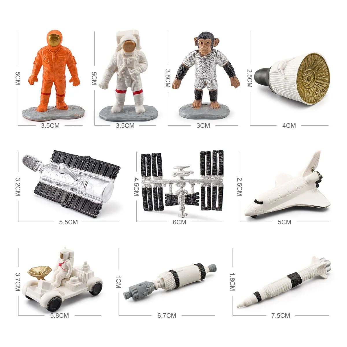 Realistic Animal Figurine Set