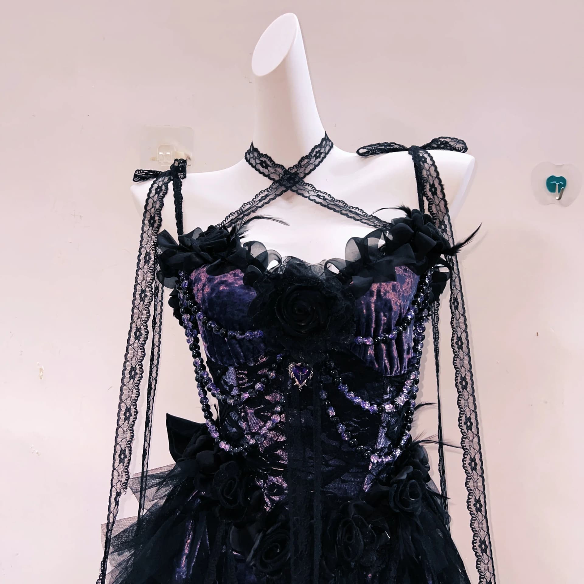Y2K Gothic Formal Dress