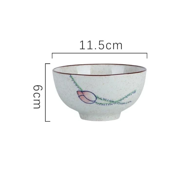 Japanese Ceramic Rice Bowl