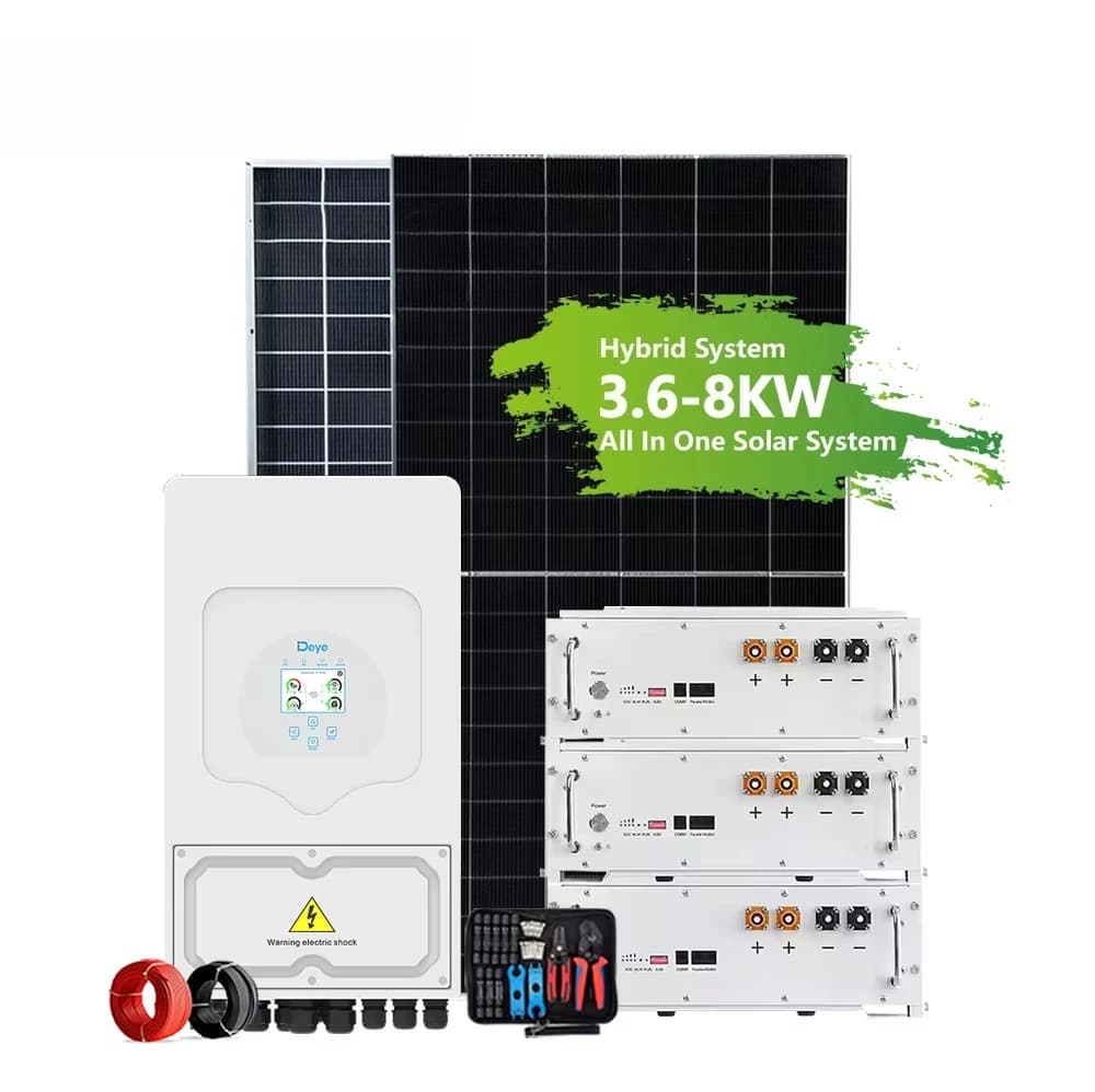 Complete Solar Power System 3000W 5000W 6000W 230V With WIFI MPPT Controller For Residential Use Customize