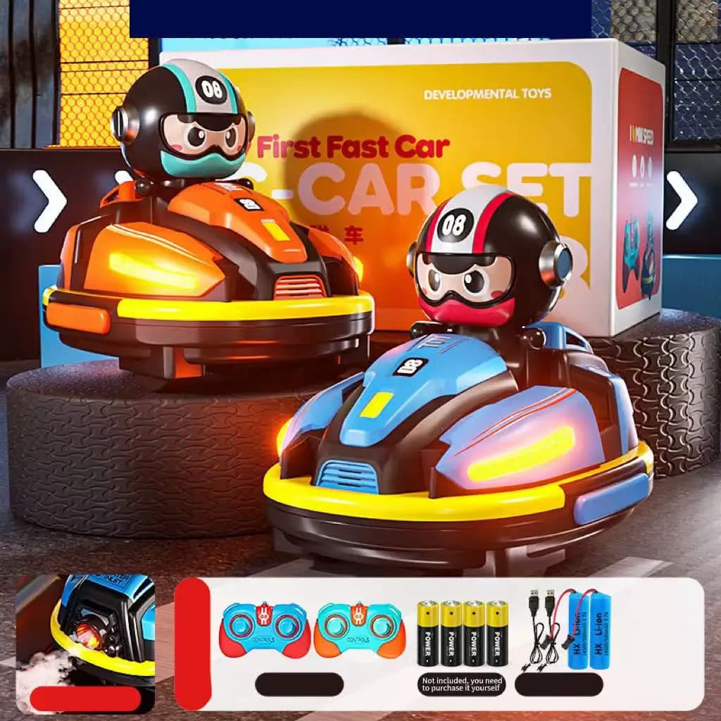 2.4GHz Remote Control Bumper Car Duo