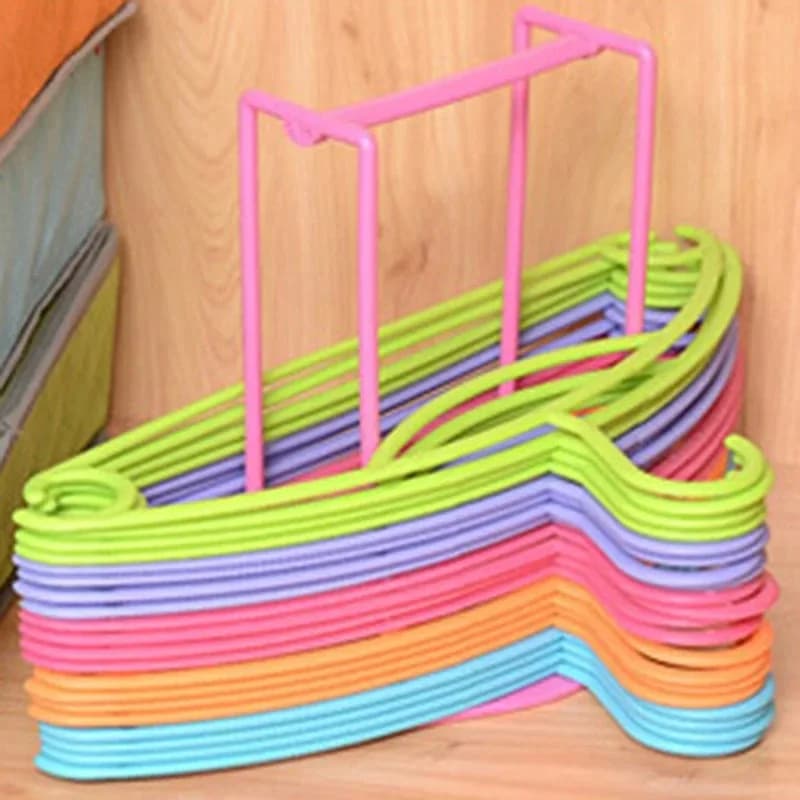 Plastic Hanger Organizer Storage Rack
