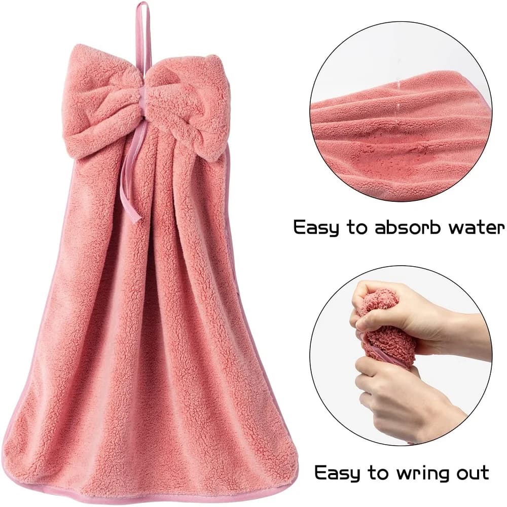 Bow Loop Hand Towel