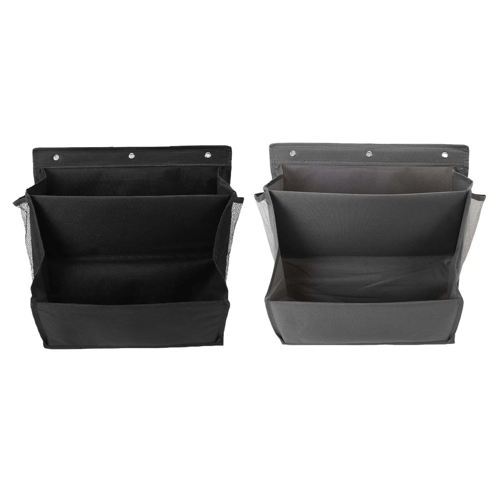 2-Tier Wall Hanging Shoe Organizer with Adhesive Hooks