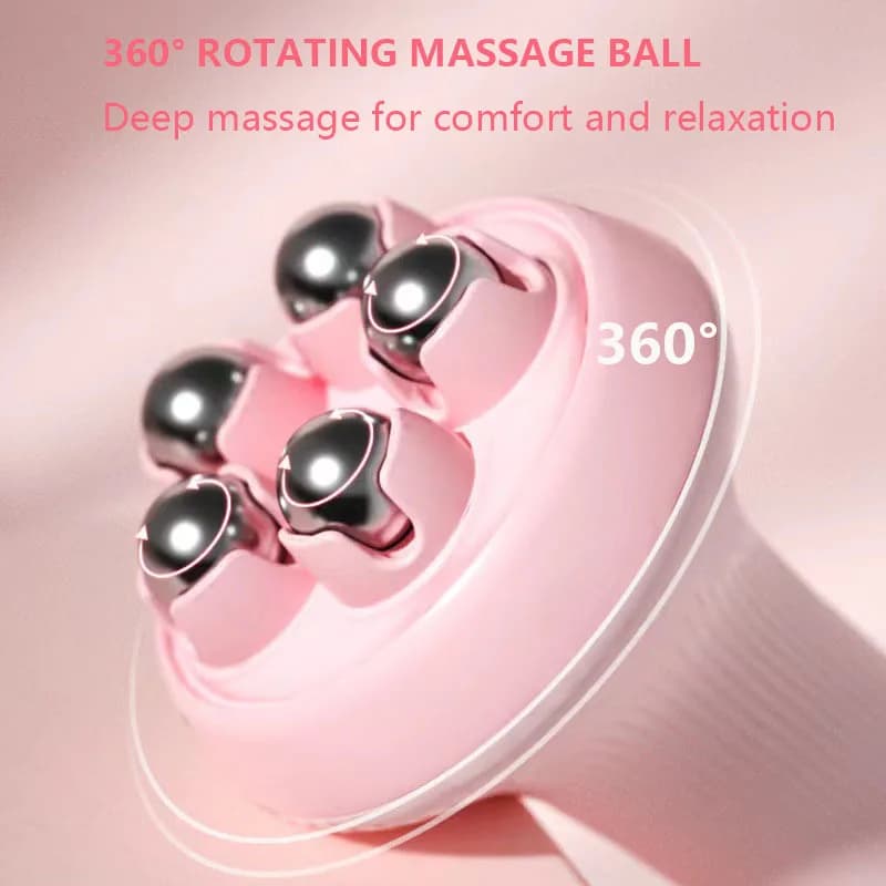 5-Bead Facial Massage Roller