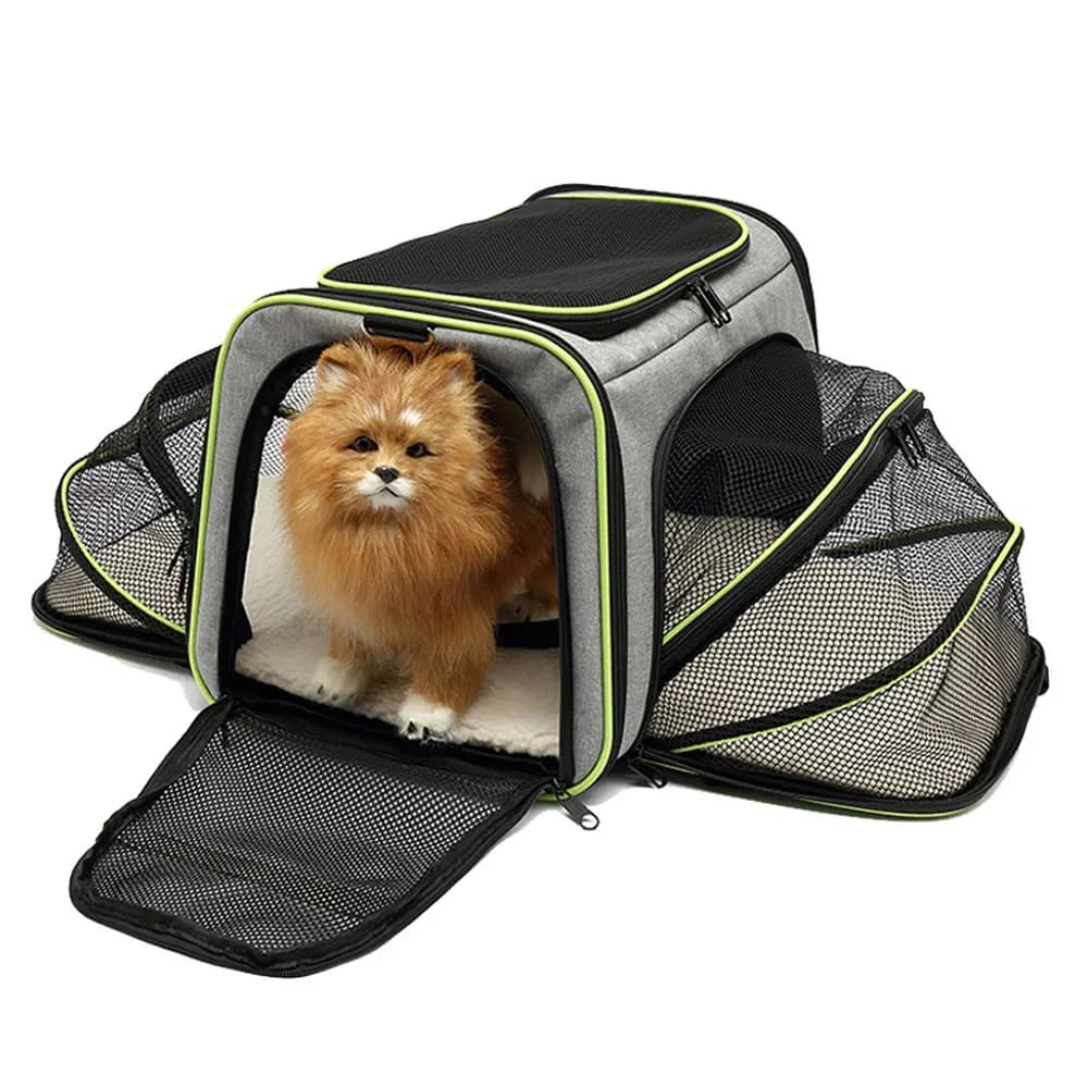 Pet Carrier Bag Portable Breathable Foldable