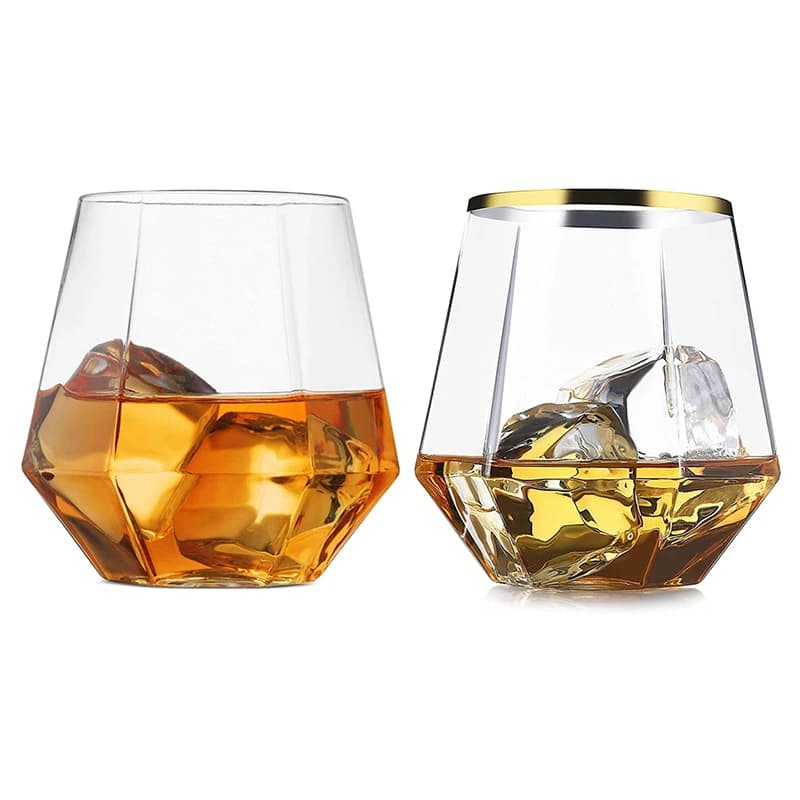 360ml Plastic Wine Glasses