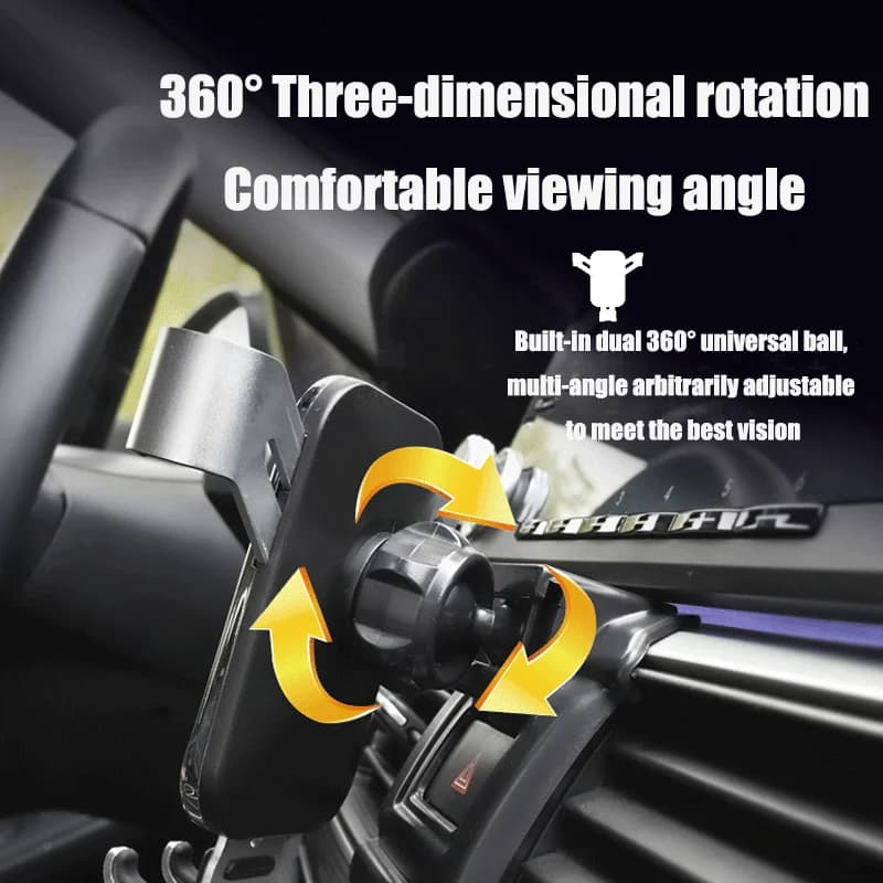Car Mobile Phone Holder for Toyota RAV4 XA50 Accessories 2022 2019~2023 Telephone Bracket Rotatable Support for IPhone Samsung