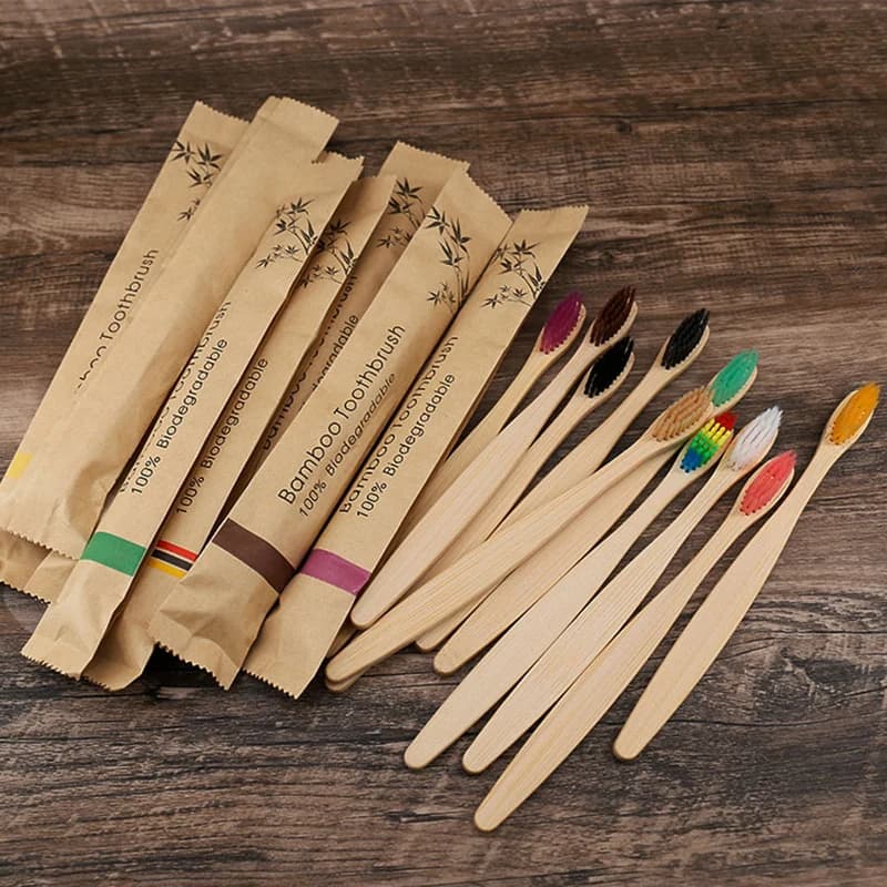 Bamboo Toothbrush with Soft Bristles