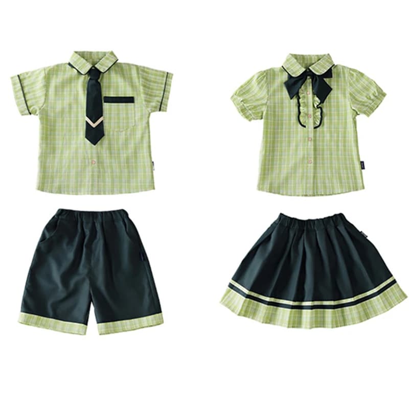 School Uniform Two-Piece Clothing Set Kids