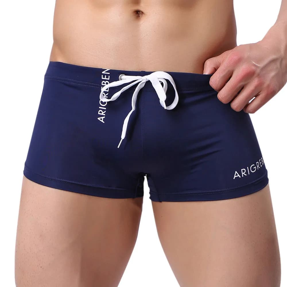 Men's Boxer Brief Swim Shorts