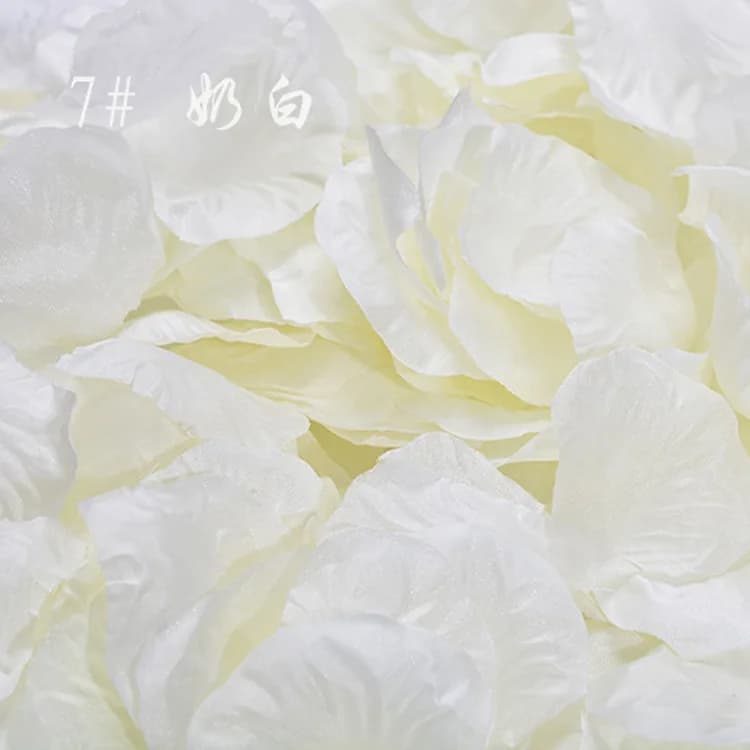 Silk Rose Petals Wedding Ceremony Bulk Pack