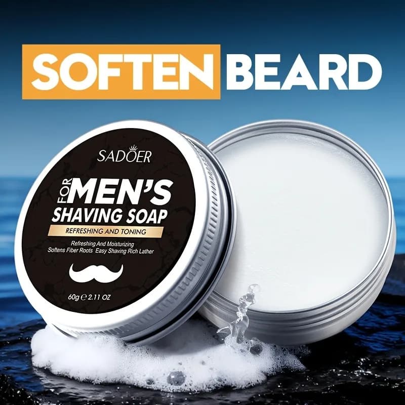 Men's Mint Olive Shaving Soap