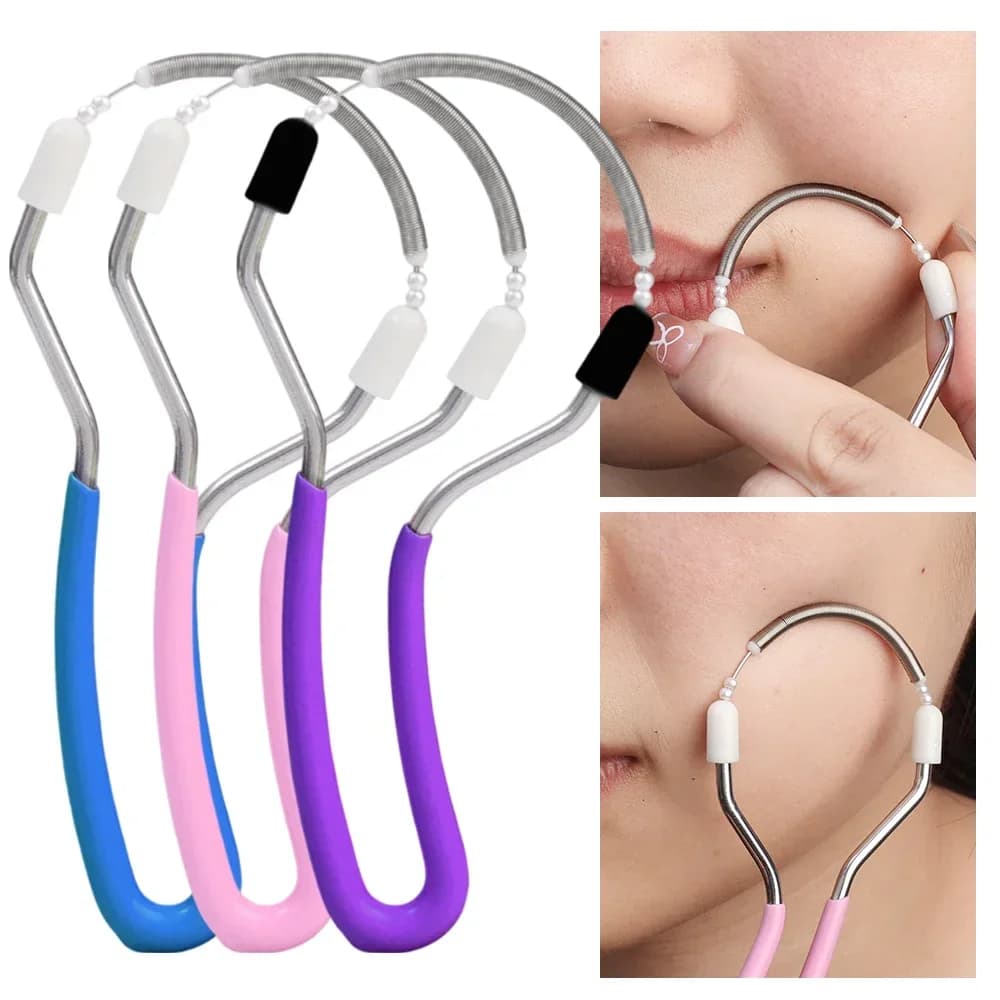 Manual Spring Facial Hair Remover