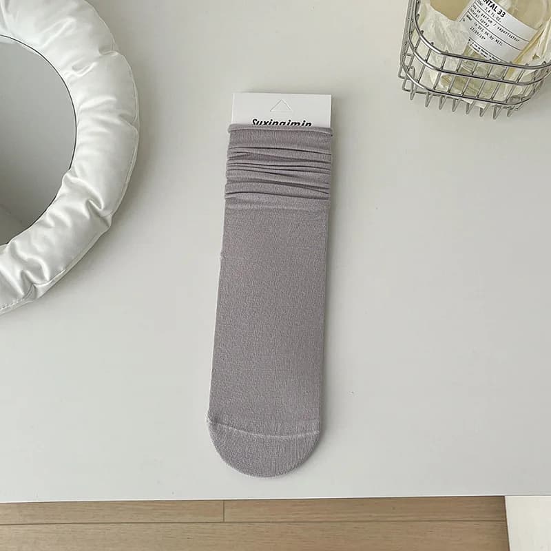 Women's Breathable Cotton Long Socks