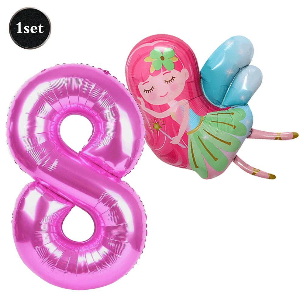 Fairy First Birthday Party Decorations Set