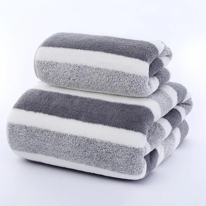 Bath Towel Set - 70x140cm Bath Towel Hand Towel/Washcloths, Ultra Soft Microfiber, Super Absorbent Quick Dry