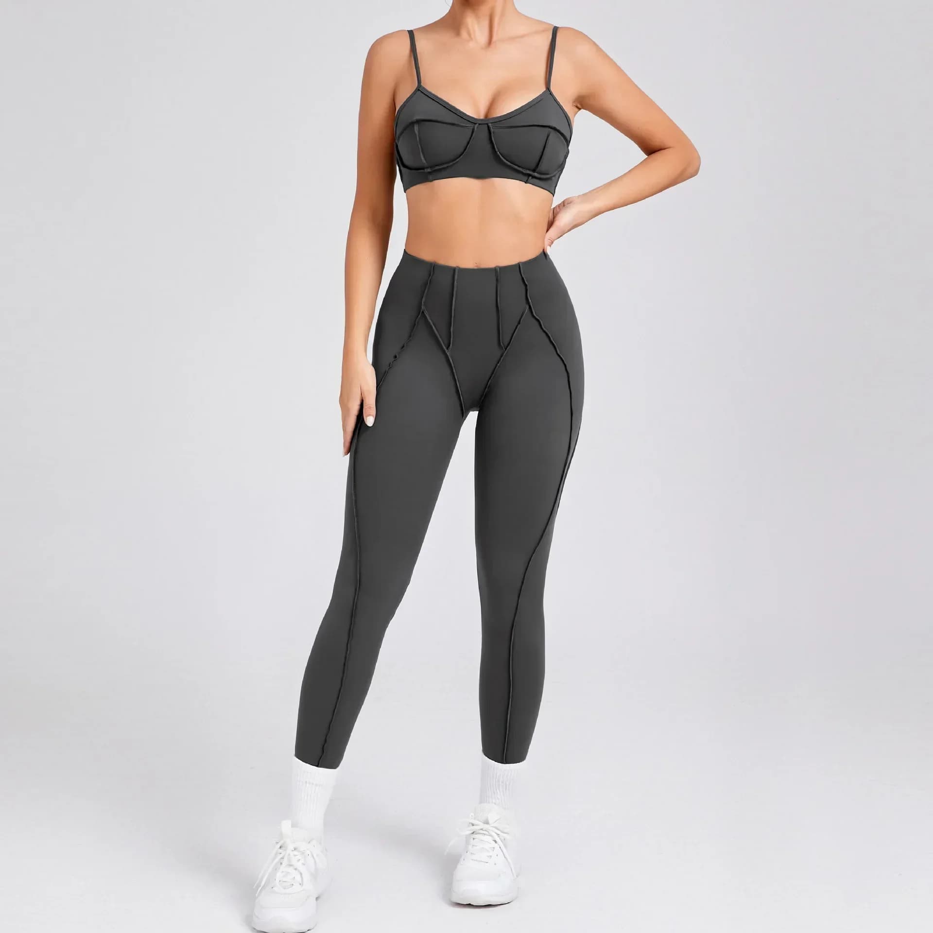 carbon gray / L(55-60KG)Weight