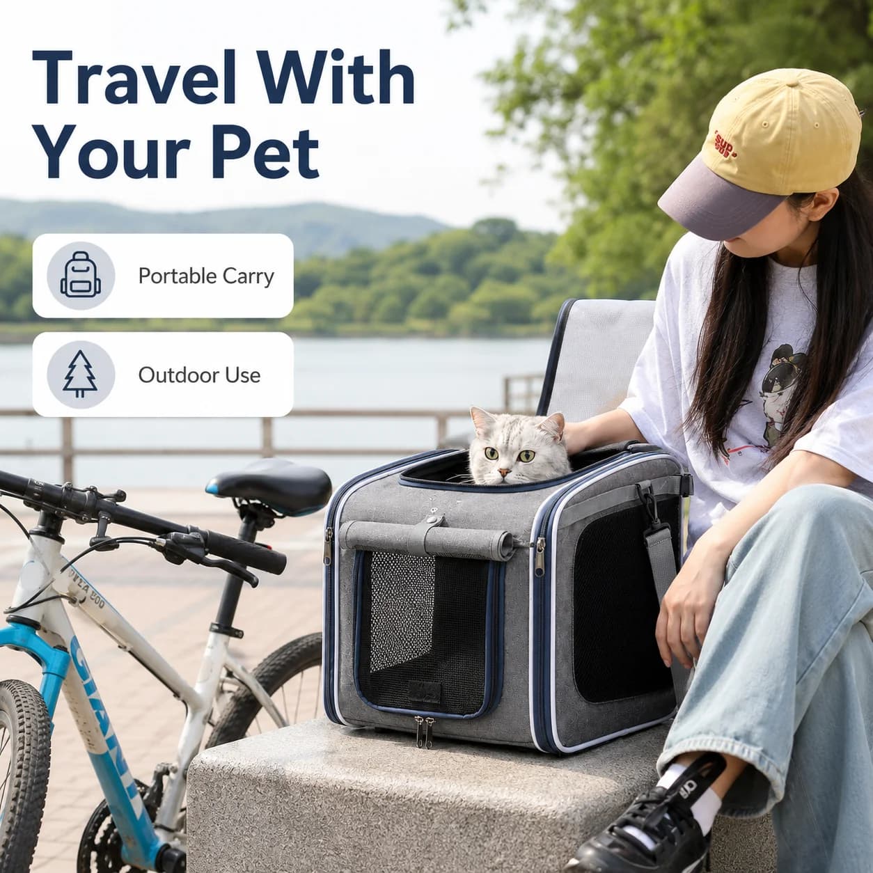 Pet Carrier Backpack for Small Pets