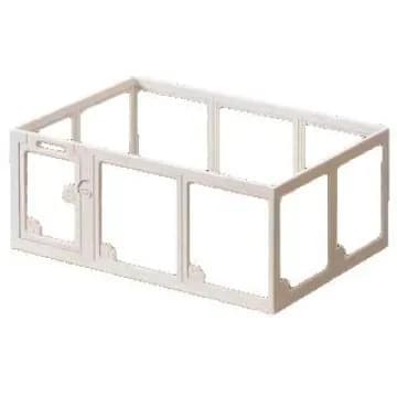 Indoor Clear Acrylic Pet Playpen Easy Assemble Transparent Dog Playpen for Puppy Bunny Cat Pig - Pet Barrier