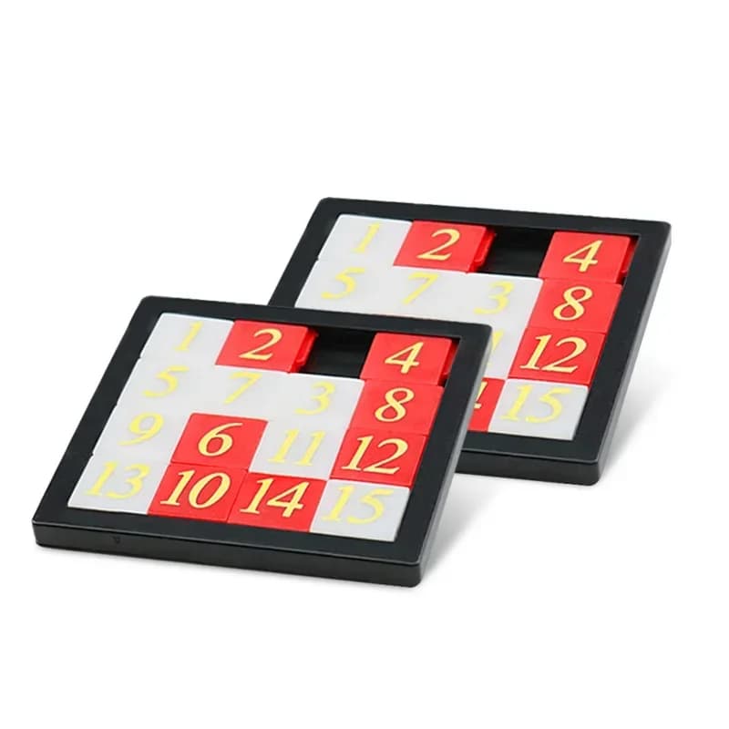 Sliding Number Puzzle Brain Teaser