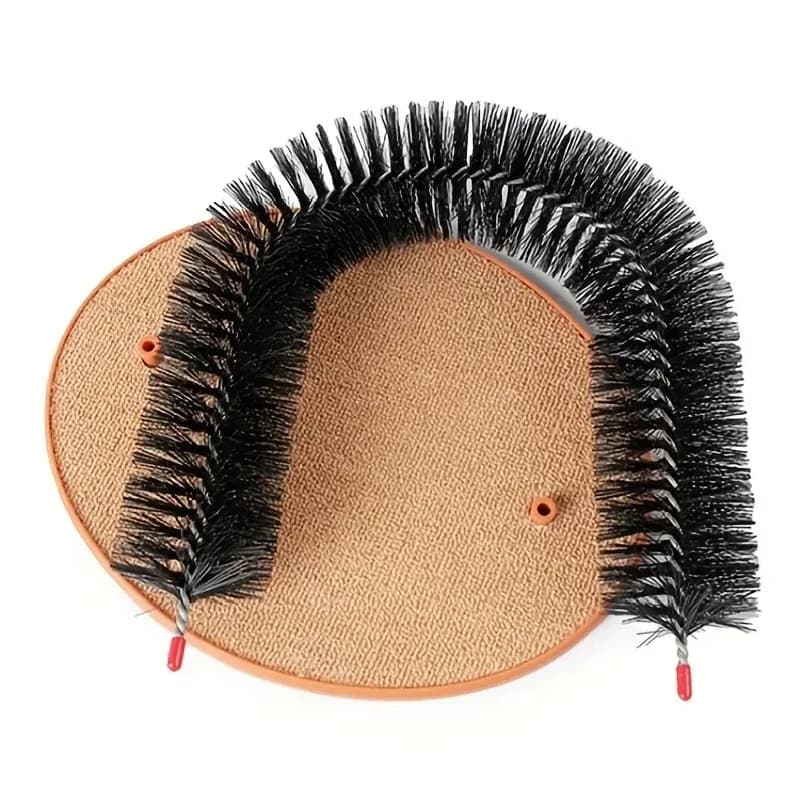 Cat Arch Self Groomer Scratcher Toy Durable Scratching Board Massage Brush Self Entertaining Pet Supplies for Cats