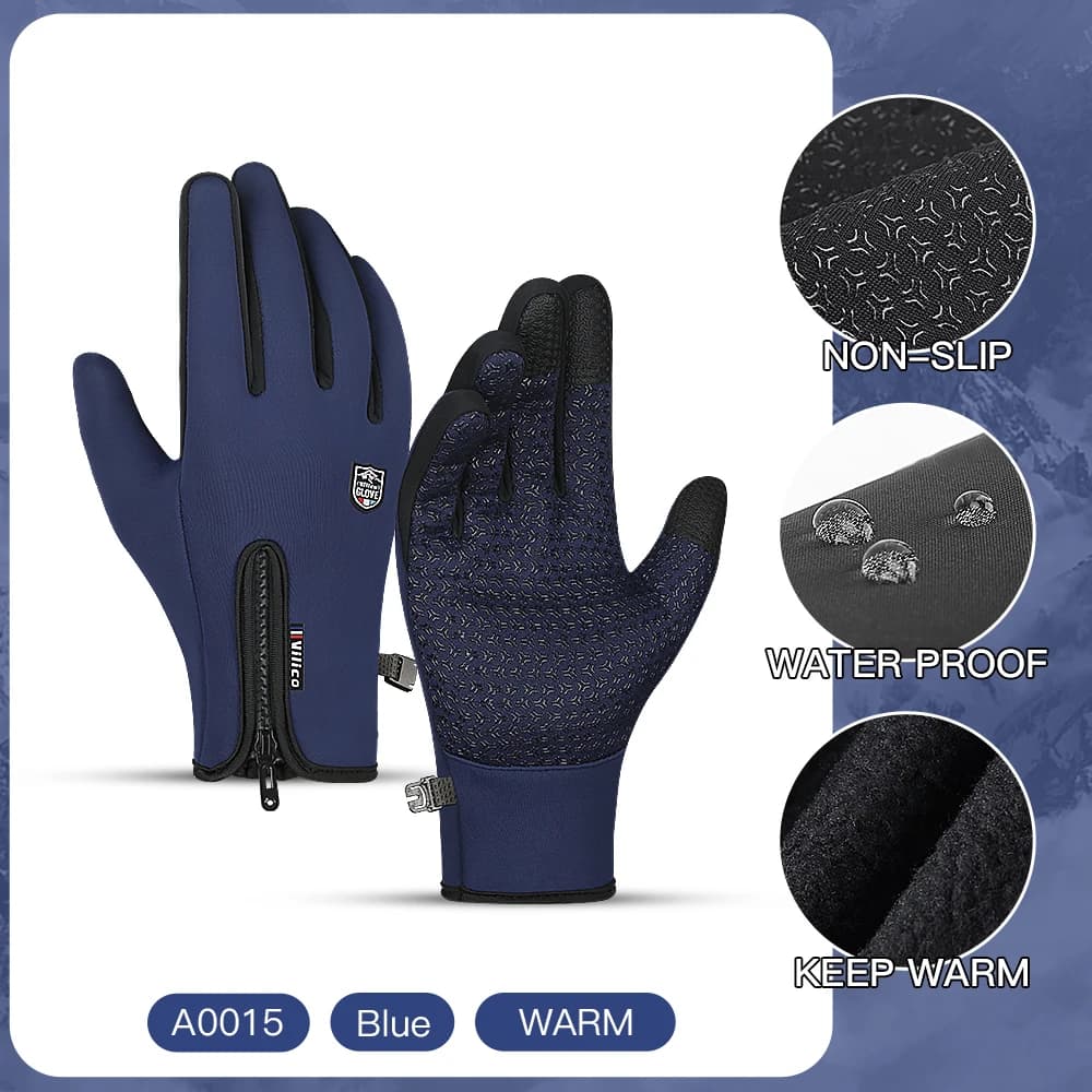 Winter Sports Touchscreen Gloves