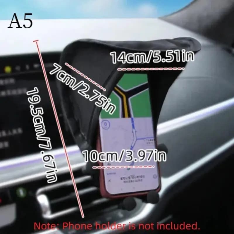 1Pcs Mobile Phone Accessories Enhances Screen Visibility In Strong Light Reduce Sunlight Reflection Mobile Phone Sunshade