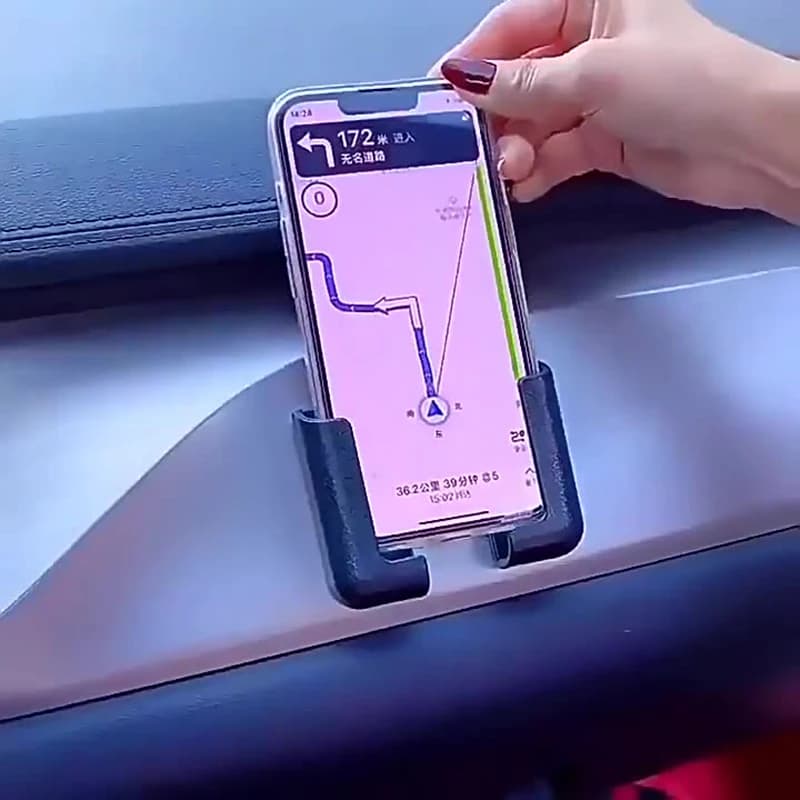Car Phone Mount Smartphone Car Phone Dashboard Vehicle Mobile Phone Car Phone Mobile Phone with License Plate Function