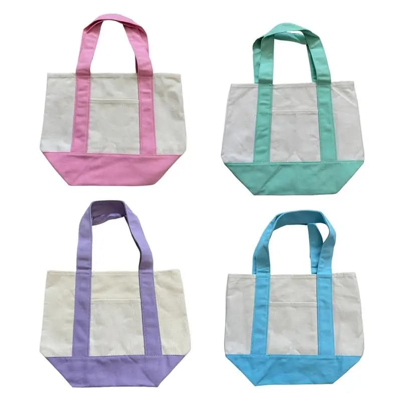 Canvas Minimalist Commuter Tote Bag