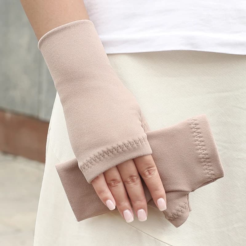 Half-Finger Winter Gloves Non-Slip
