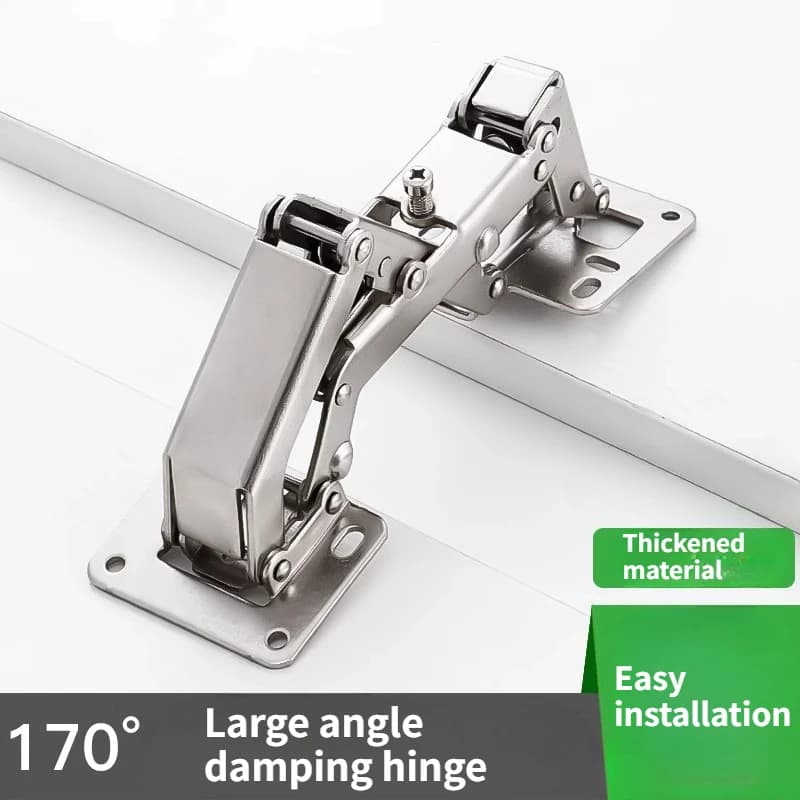 165-Degree Heavy-Duty Cabinet Door Hinge