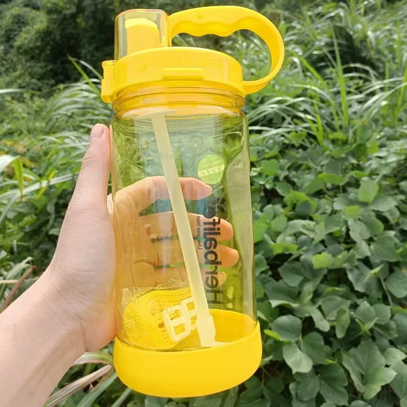 1 Liter Motivational Sports Water Bottle