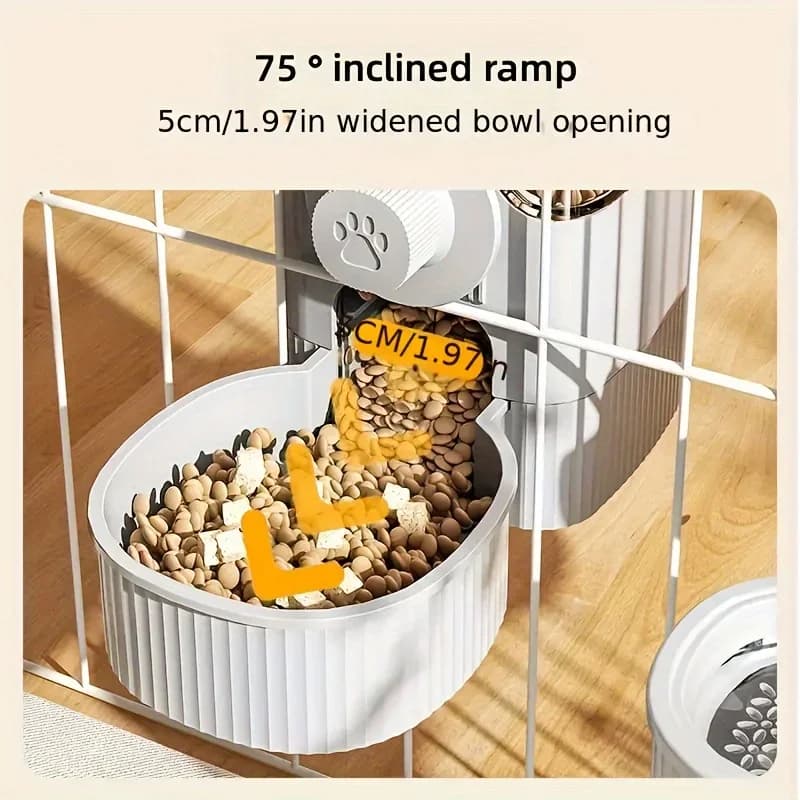 Automatic Pet Water and Food Dispenser Set