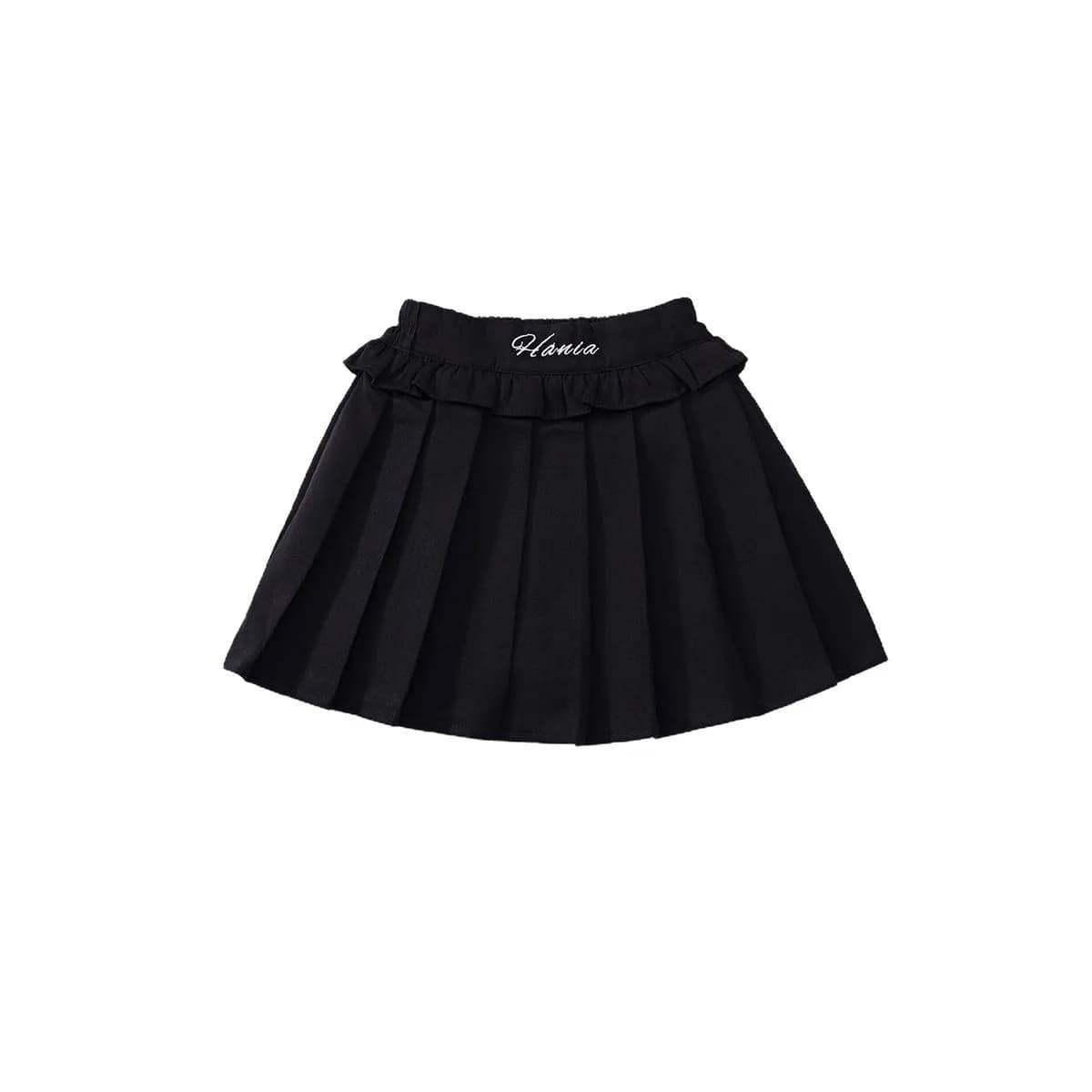 Girls' Pleated College Style Skirt