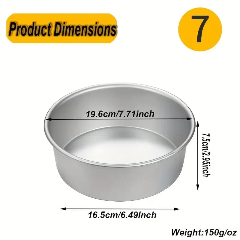 Anodized Aluminum Round Cake Pan